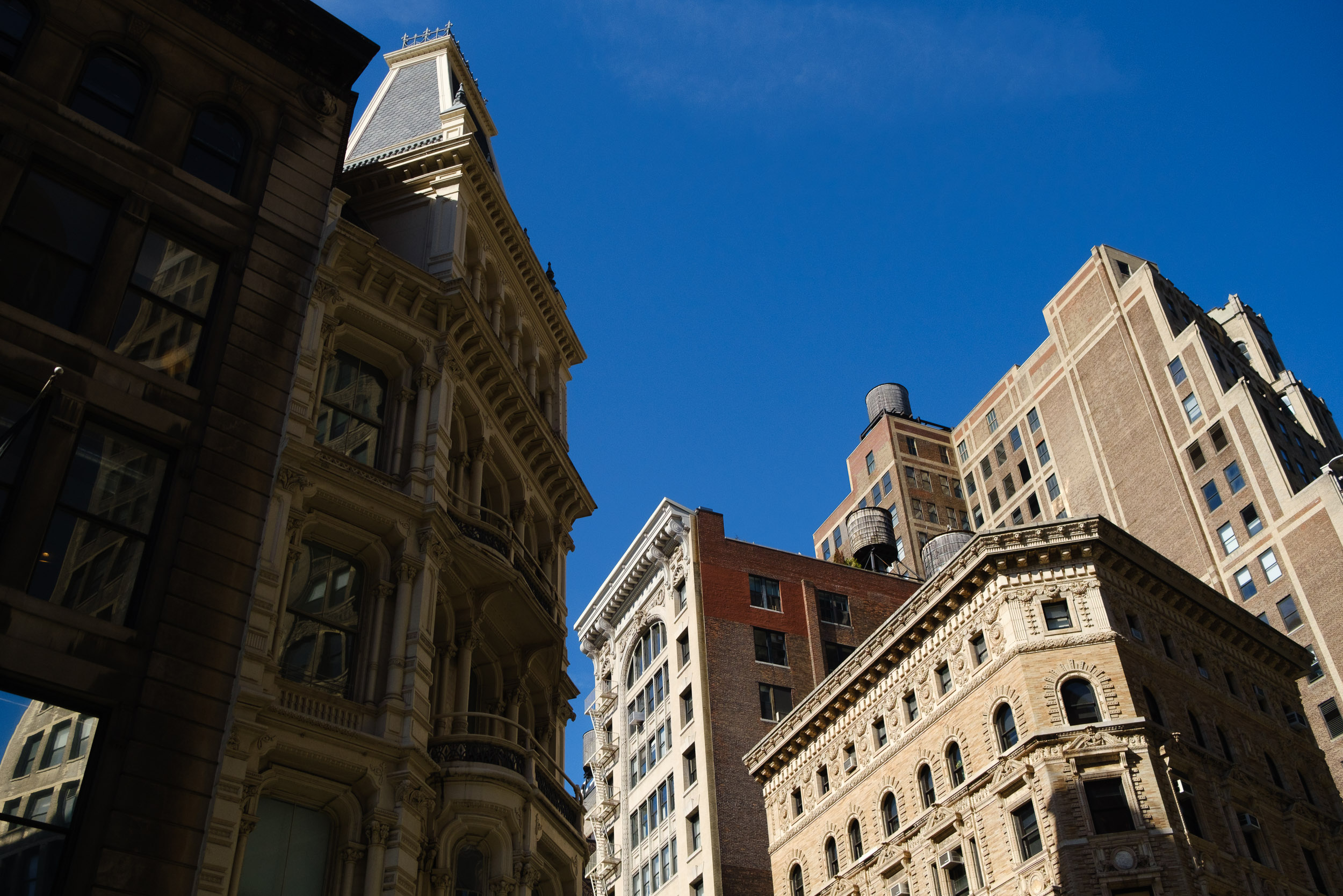 Buildings in Flatiron District New York City