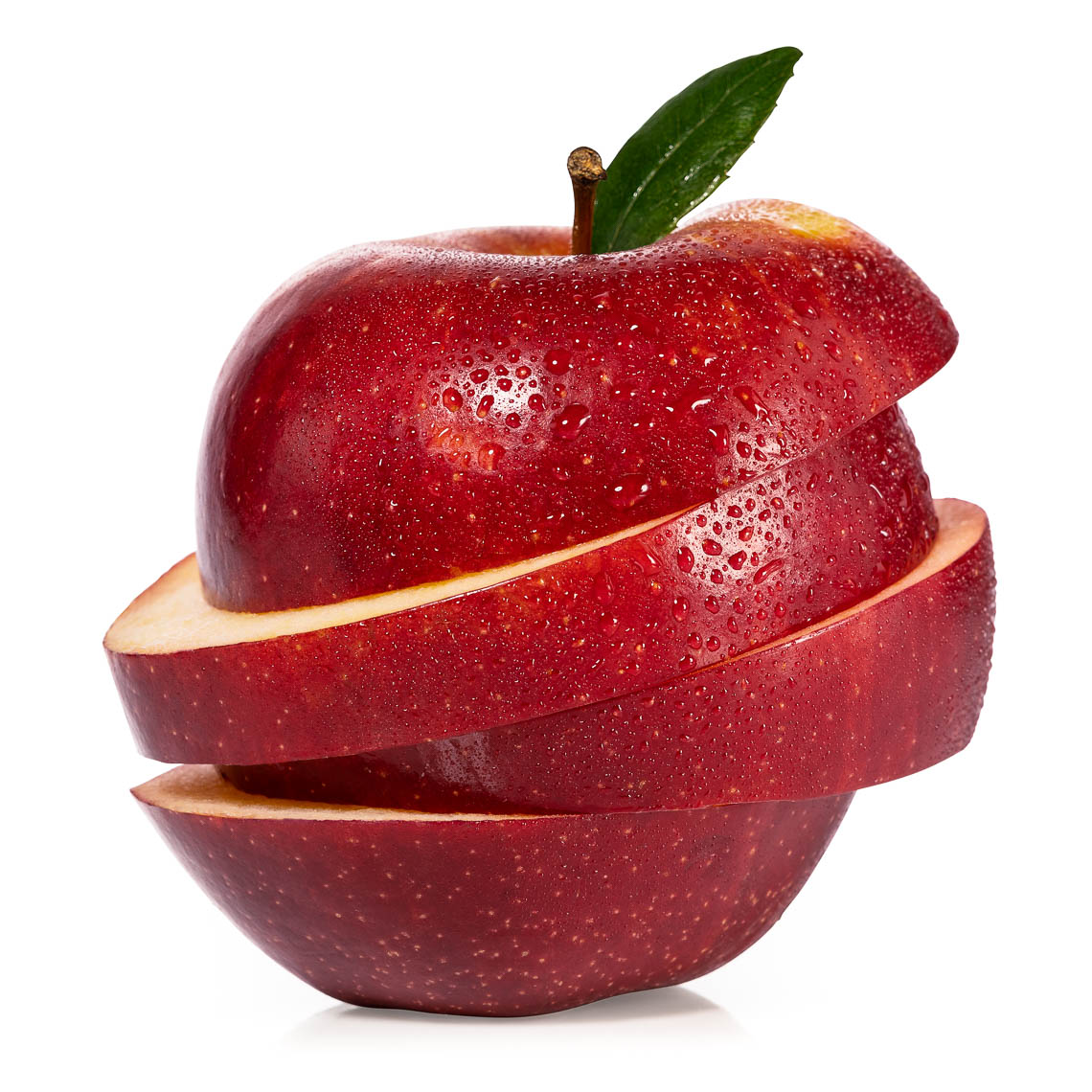 apple sliced 