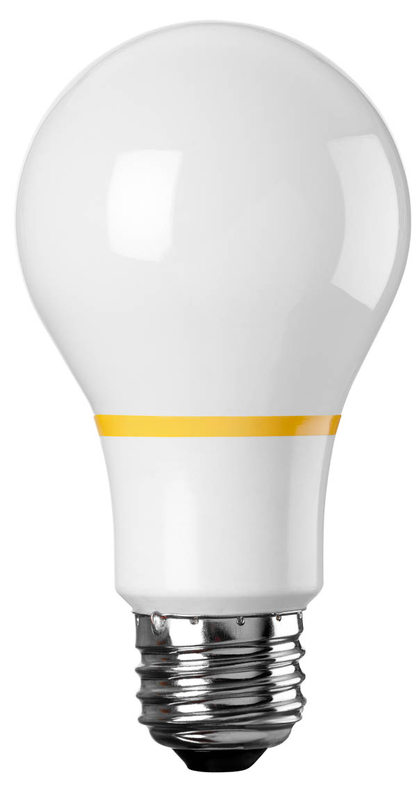 LED Bulb on white